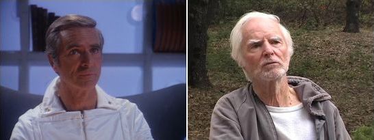 Dr. Elias Huer, Tim O'Connor, from Buck Rogers 1979, then and now