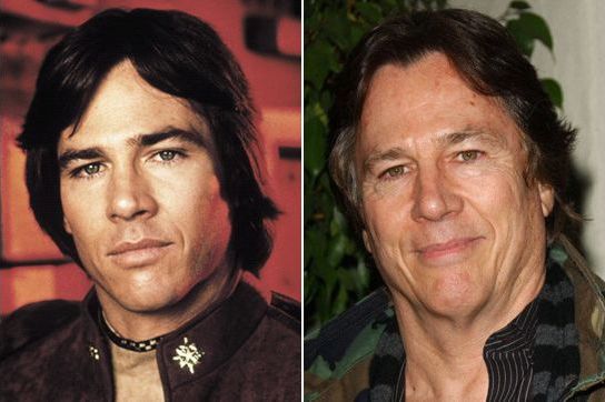 Apollo from Battlestar galactica (1978), Richard Hatch, then and now