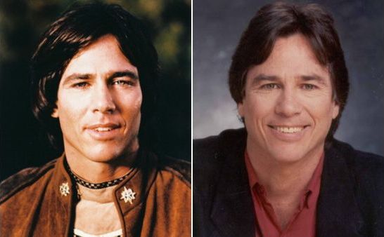 Apollo from Battlestar galactica (1978), Richard Hatch, then and now