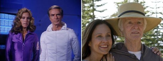 Ering Gray and Tim O'Connor, from Buck Rogers 1979, Then and Nowish